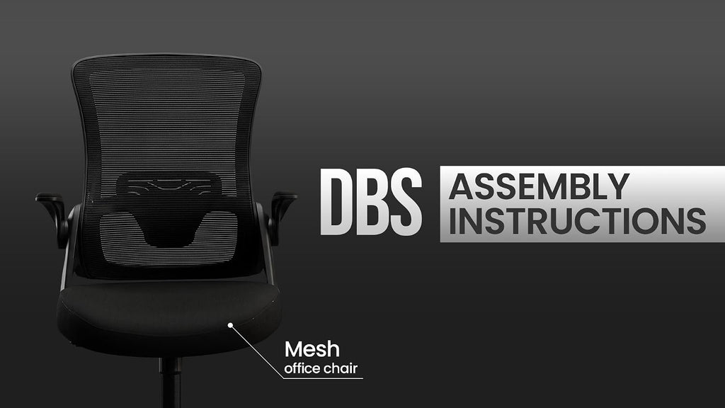 NEO CHAIR Office Desk Chair High Back Mesh Chair Adjustable Lumbar, Black