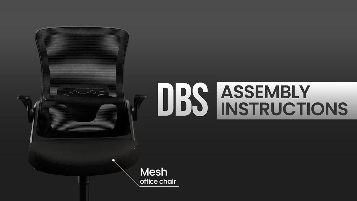 NEO CHAIR Office Desk Chair High Back Mesh Chair Adjustable Lumbar, Black