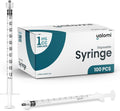 1mL Luer Lock Syringe (No Needle) | 100 Pack | Yalomi