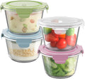 2Cup/16oz Glass Food Storage Containers with Lids, Meal Prep Containers