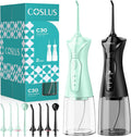 COSLUS C30 Portable Water Dental Flosser Pick Teeth, Upgraded DIY Mode