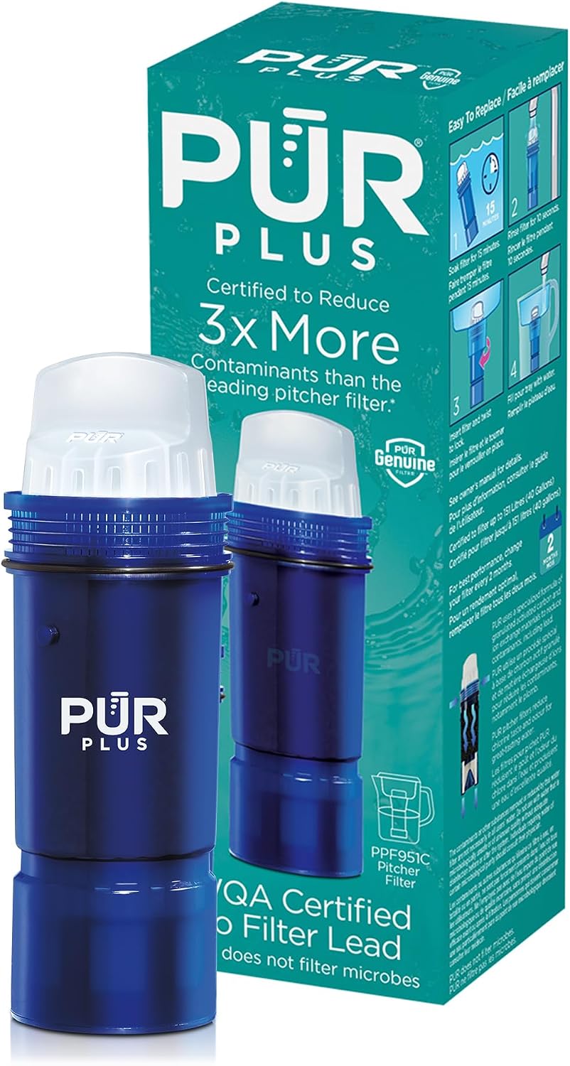PUR Plus Lead Reducing Water Pitcher and Dispenser Replacement Filter