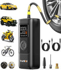 Smart Tire Inflator, Auto Shut-Off at Target PSI, Portable Air Compressor