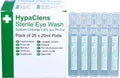 HypaClens Saline Eye Wash Pods, (Pack of 25)