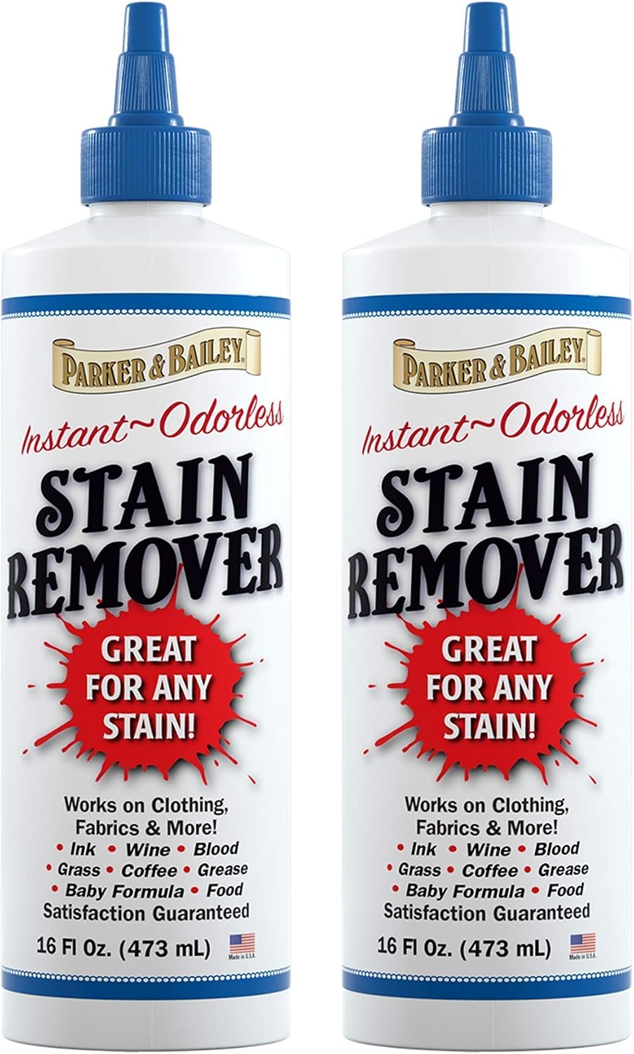 Parker and Bailey Blood Stain Remover - Fabric Carpet Mattress 16oz