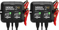 NOCO GENIUS2X2 6/12V 2-Bank Battery Charger, Trickle Charger & Maintainer