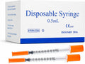 1ml/cc 31G Syringe 5/16" (8mm) Needle, Disposable Individual Package