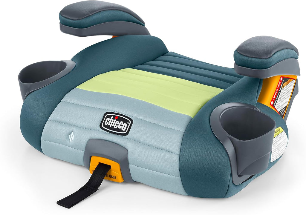 Chicco GoFit ClearTex Plus Backless Booster Car Seat, Latch, 40-110 lbs