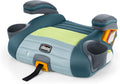 Chicco GoFit ClearTex Plus Backless Booster Car Seat, Latch, 40-110 lbs