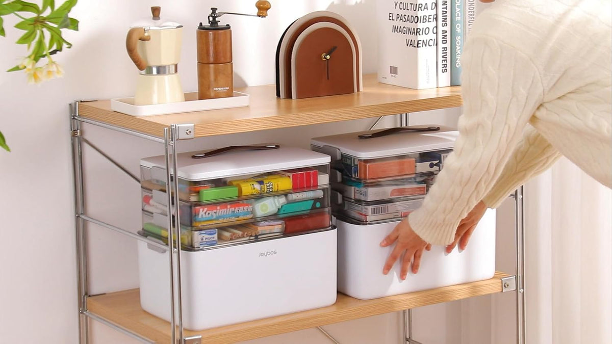 MOPALL Craft Medicine Cabinet Organizers Storage Box for Art Supply Sewing