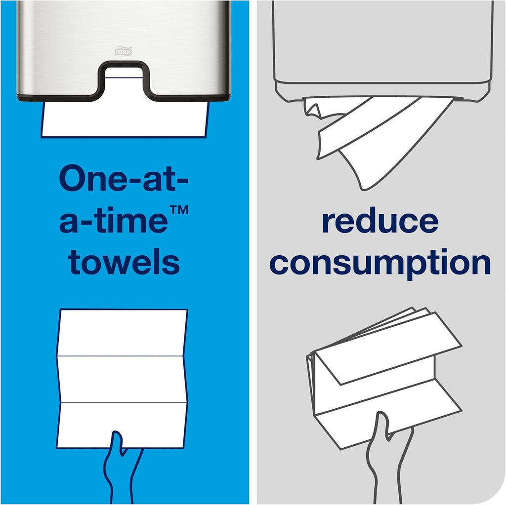 Tork Multifold Hand Towel White H2, 16 x 250 Towels, MB540A