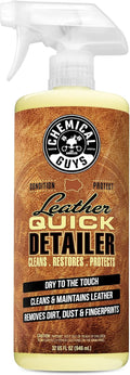 Chemical Guys, Leather Quick Detailer, Cleaner & Conditioner Spray, 16 oz