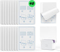 LFSYS 40 Packs Refill Card(Refills Only) for Plug in UV Light Fly Trap, Sticky Board Refills for LFSYS Plug-in Fly Trap