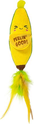 Catstages Crunchy Pickle Kicker Chew Cat Toy, Catnip & Dental Mesh, 6.5"