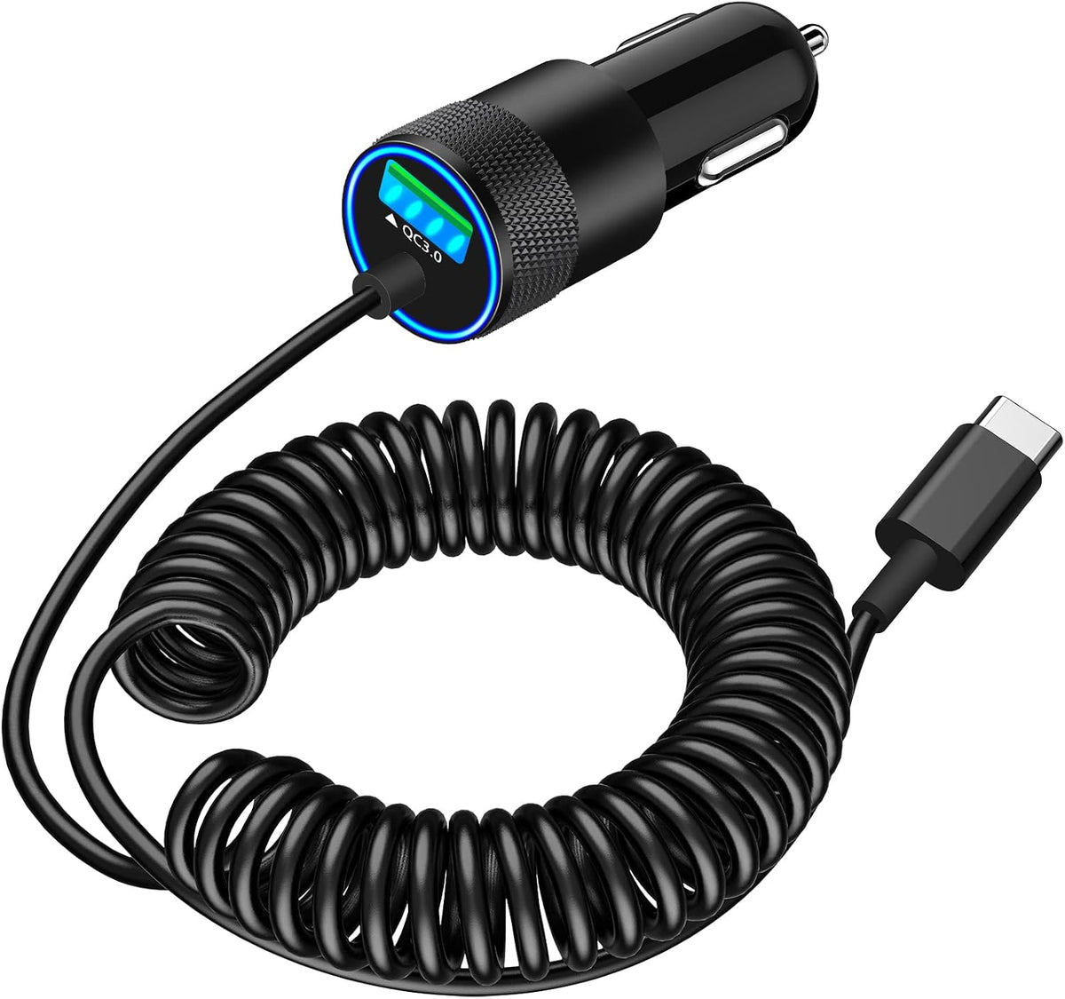 Apple MFi Certified iPhone 17 Car Charger Fast Charging + 6FT Type C Cable
