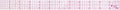 Westcott B-70 8ths Graph Beveled Ruler, 12 in