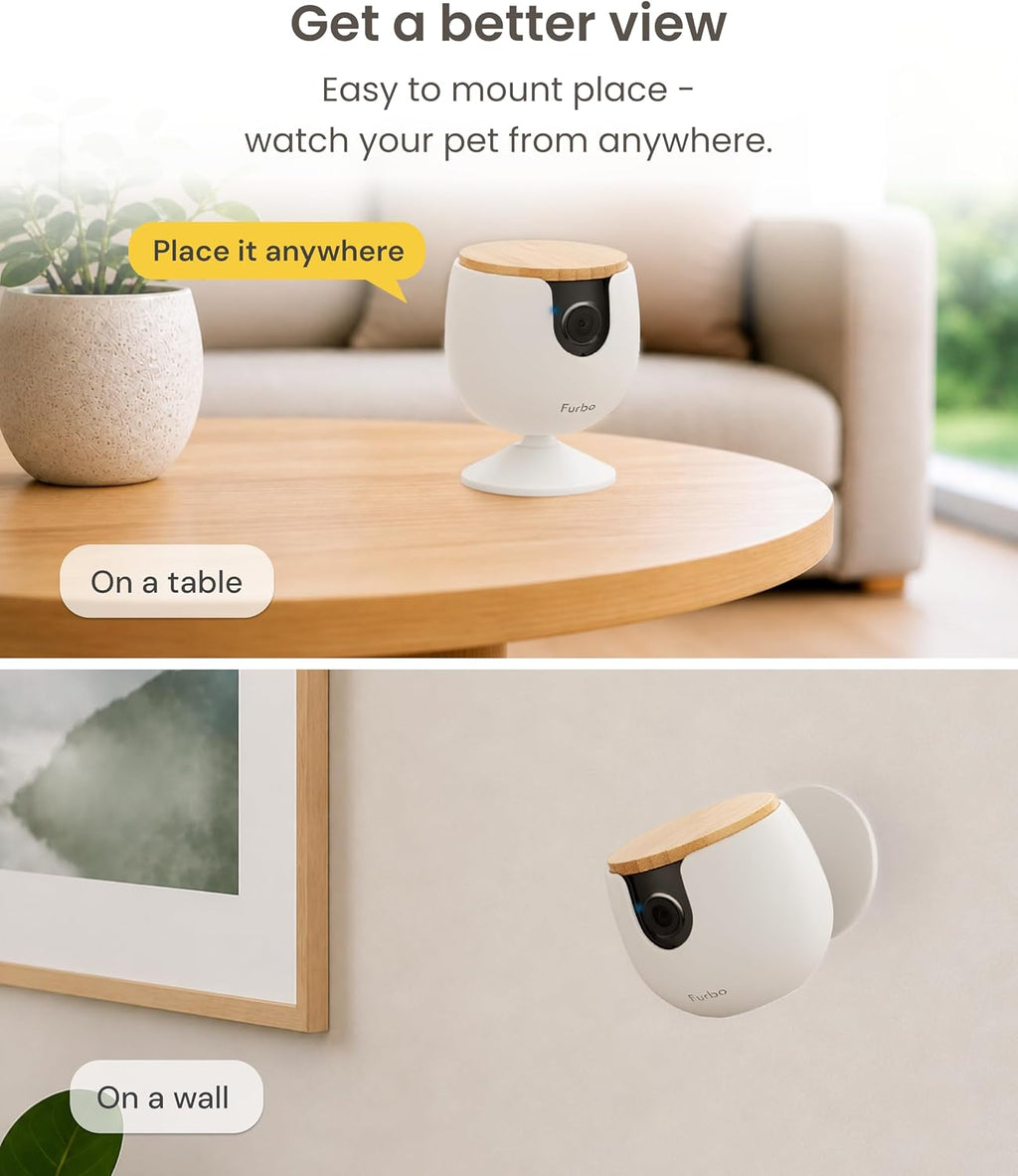 Furbo Mini Pet Camera [Paid Plan Required to Activate]