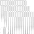 moveland 100 PCS 3ML Dropper Pipettes Essential Oil Transfer for Crafting