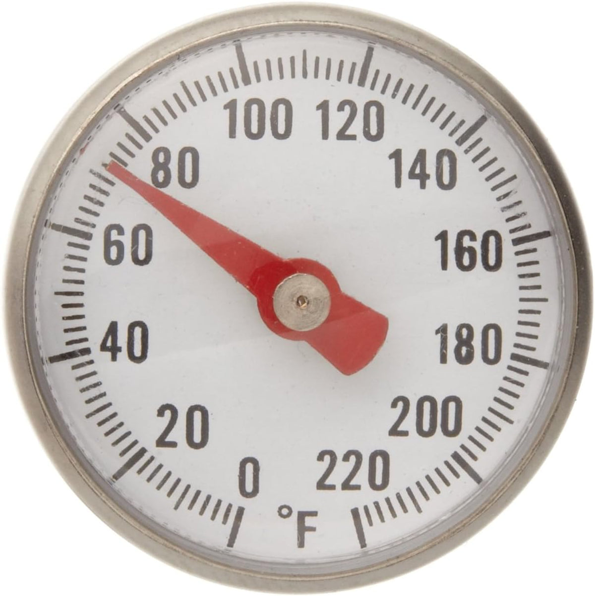 Supco ST02 Stainless Steel HVAC/R Pocket Dial Thermometer, 0 to 220F