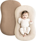 Konssy 2 Pack Muslin Baby Lounger Covers, Covers Only, 30.7" x 20"