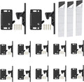 RV Drawer Latches and Catches, 8 Pack RV Cabinet Door Latches and Catches
