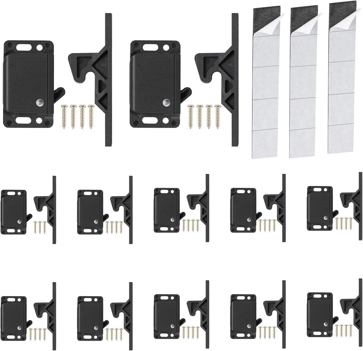 RV Drawer Latches and Catches, 8 Pack RV Cabinet Door Latches and Catches