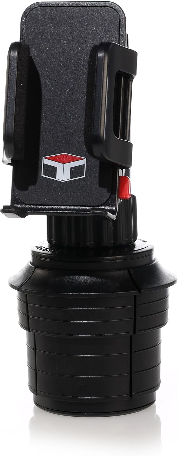 Tuff Tech Cradle Cup Mount Phone Holder, Fits Most Smartphones