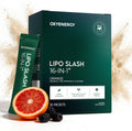 OxyEnergy LIPO Slash 16-in-1 Natural Weight Loss Supplement, 30 Packets