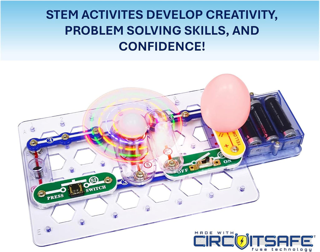 Snap Circuits Beginner, Electronics Exploration Kit, Stem Kit for Ages 5-9 (SCB-20)