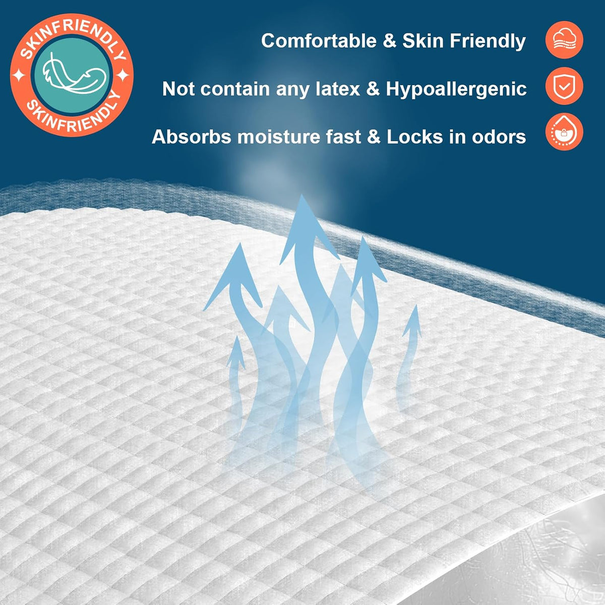 AAY Bed Pads Disposable 30" x 36" 100 Count, Chucks for Adult, Puppy