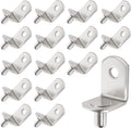 SDTWZW 5mm Shelf Pegs L-Shaped Cabinet Support Pins Bracket Style Clips