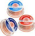 3PCS Solder Wick Braid with Flux, Upgraded Desoldering Wick, 3 Sizes