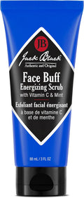 Jack Black Face Buff Energizing Scrub - Mens Pre Shave Cleanser & Scrub, Exfoliating Face Wash