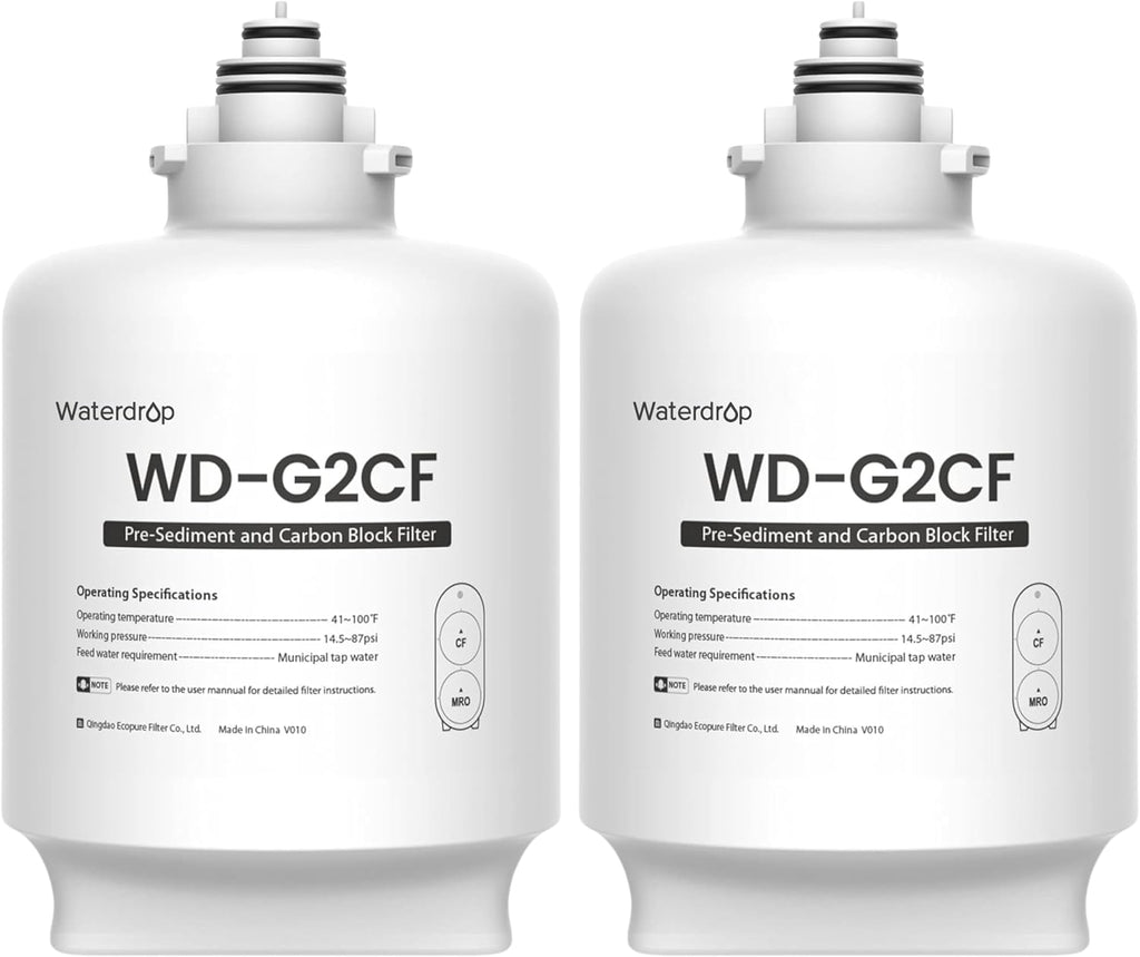 Waterdrop G2CF Filter, Replacement for G2 & G2P600 & G2MNR RO System