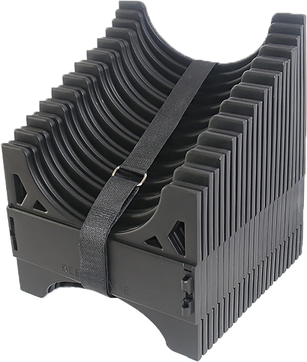 Beech Lane 20 Foot RV Sewer Hose Support, Patented Nesting Design For Small Storage, Quick Setup and Collapse, Ensures Proper Drainage