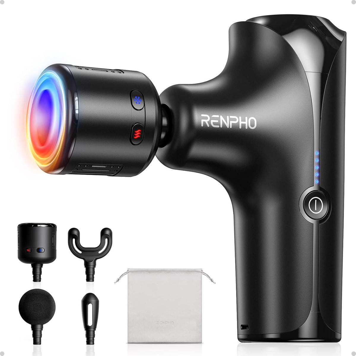 RENPHO Active Thermacool 2 Massage Gun with Intuitive Heat and Cold Control