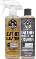 Chemical Guys, Colorless & Odorless Leather Cleaner, Car Interiors, 16 oz