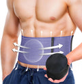 BLITZU Umbilical Hernia Belt for Men Women. Abdominal Binder Support Truss