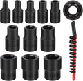SEDY 14-Piece E-TORX Socket Set - Premium Female Torx Socket Set, Ultimate Torque Star Sockets, External Torx Sockets, E4 E5 E6 E7 E8 E10 E11 E12 E14 E16 E18 E20 E22 E24