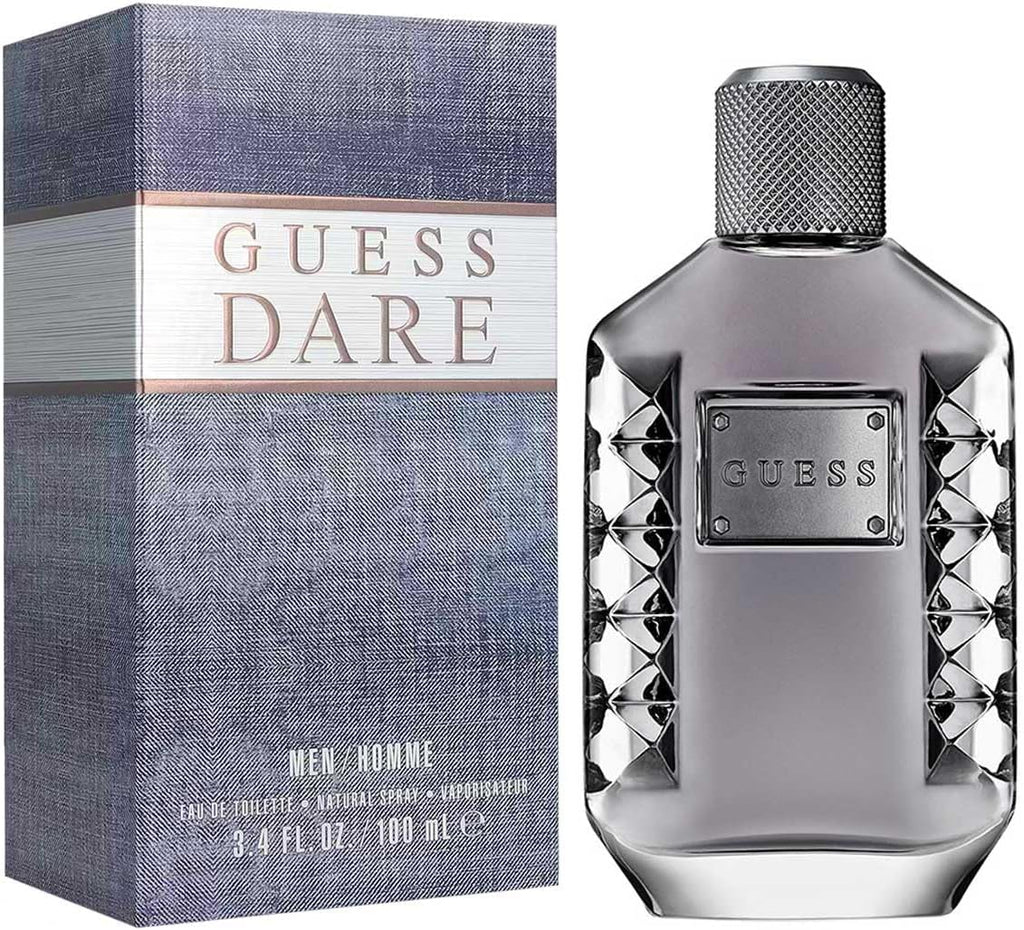 GUESS Dare Eau De Toilette for Men, 3.4 Ounce, NS