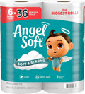 Angel Soft Toilet Paper, 18 Mega Rolls = 72 Regular Rolls, Soft and Strong Toilet Tissue