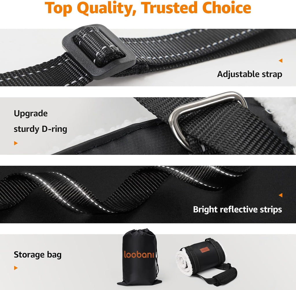 LOOBANI Adjustable Dog Sling for Large Dogs Hind Leg Support ACL Recovery