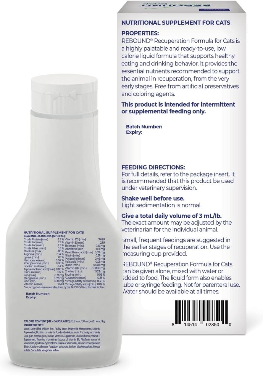 Rebound Recuperation Formula for Cats, Hydration Support