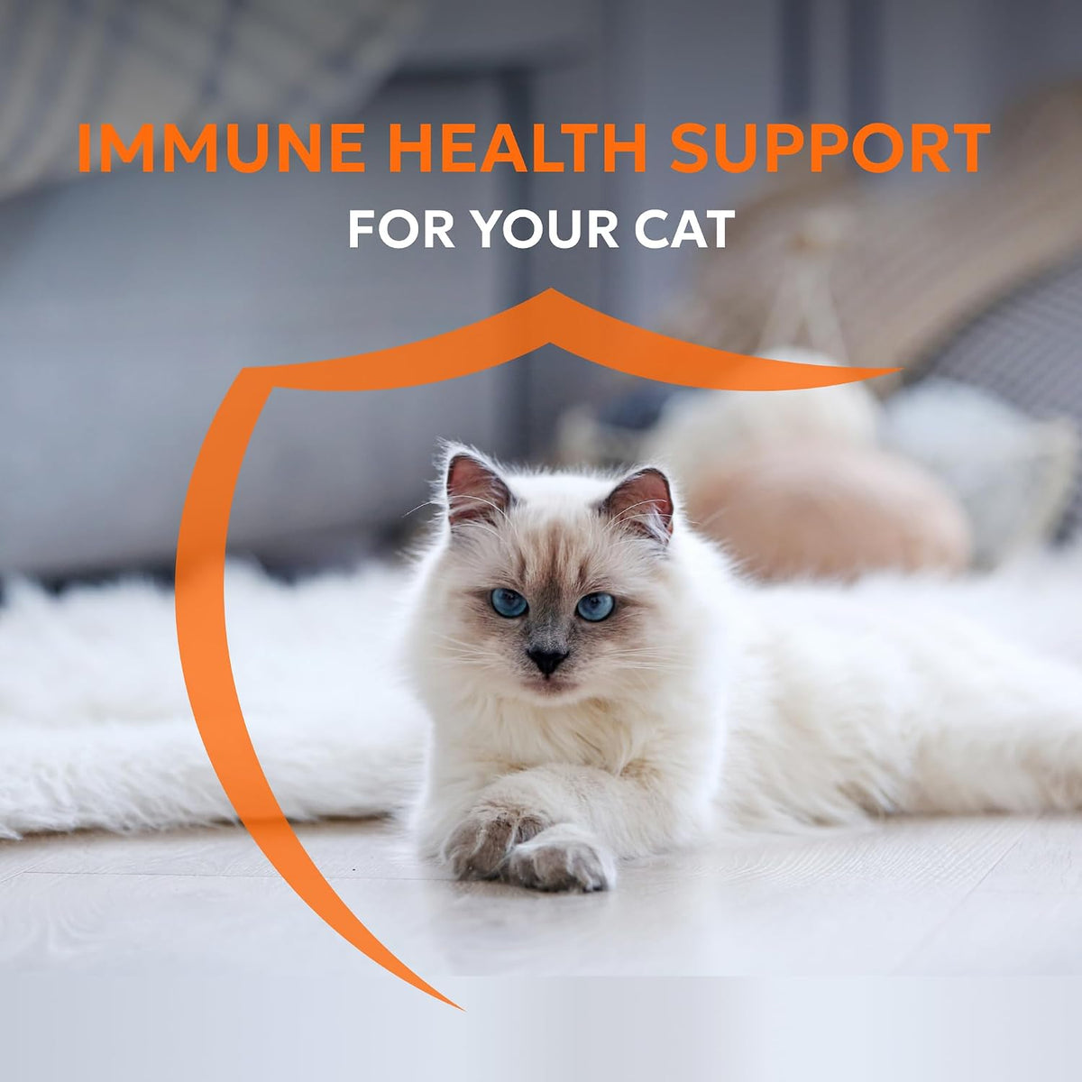Nutramax Imuquin Immune Health Cat Supplements, Easy Sprinkle Capsule, 30ct