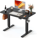 FEZIBO Standing Desk 48 × 24 Inch Electric Height Adjustable, Maple