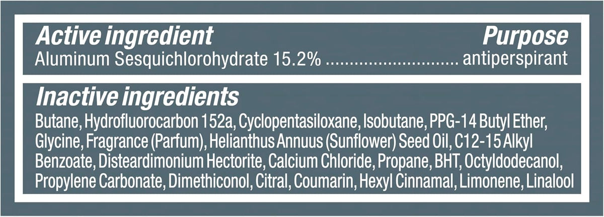 DOVE MEN + CARE Dry Spray Antiperspirant Coastal Cedar 3.8 oz 4 Count