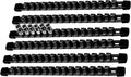 AMM 9PCS Socket organizer, 1/4" 3/8" 1/2" Drive Heavy duty socket holder
