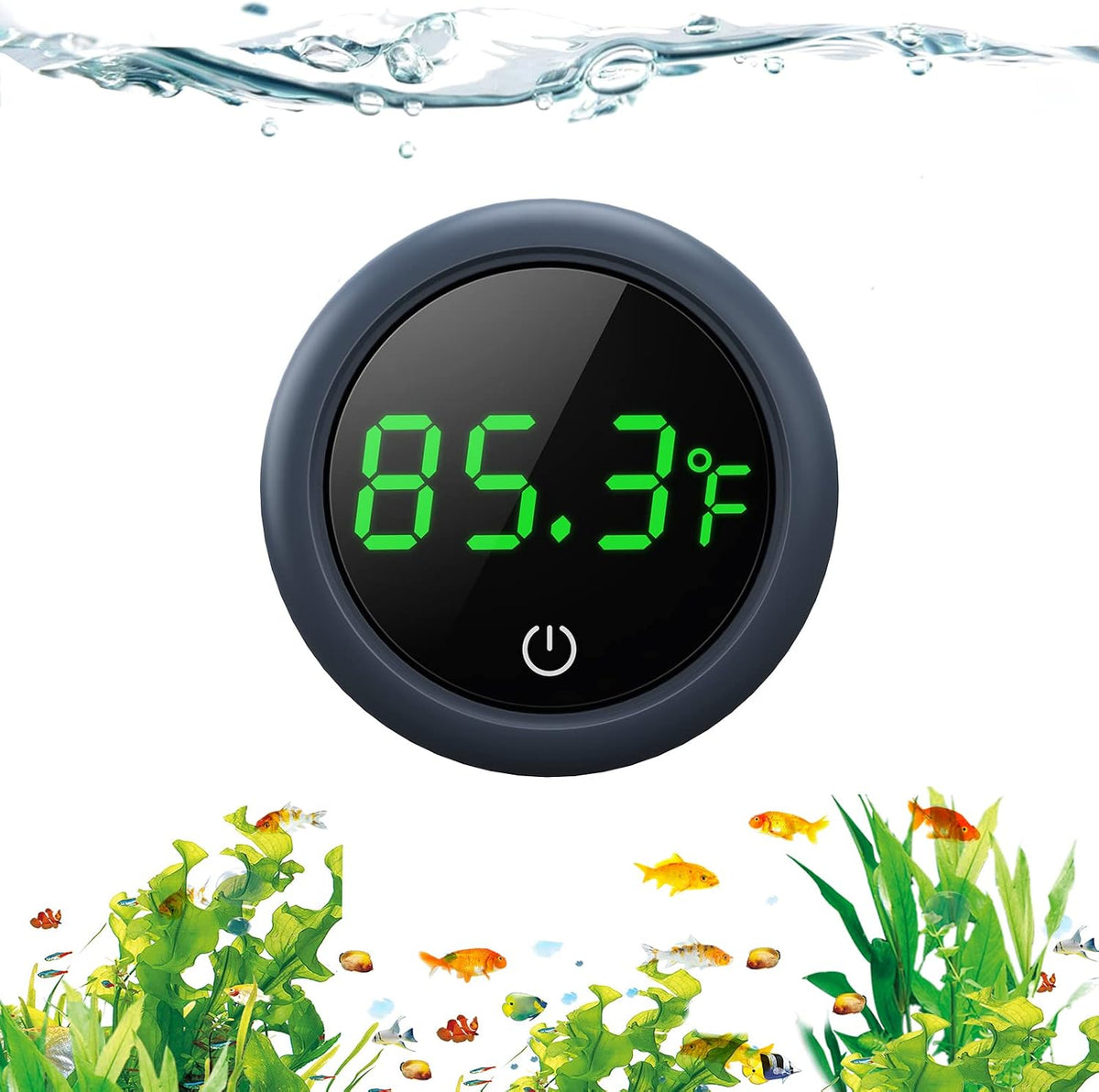 PAIZOO Aquarium Thermometer Digital, Highly Accurate Fish Tank Thermometer