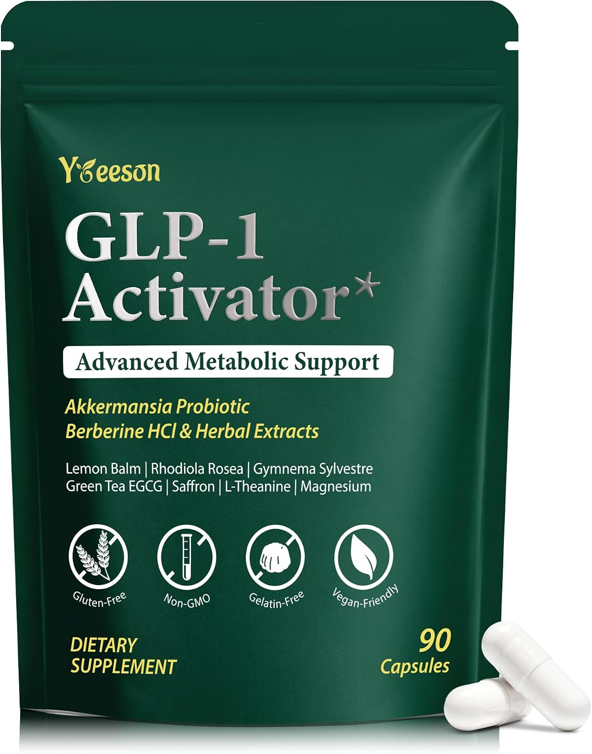 GLP-1 for Weight Loss Supplement, Appetite Suppressant for Weight Loss Caps