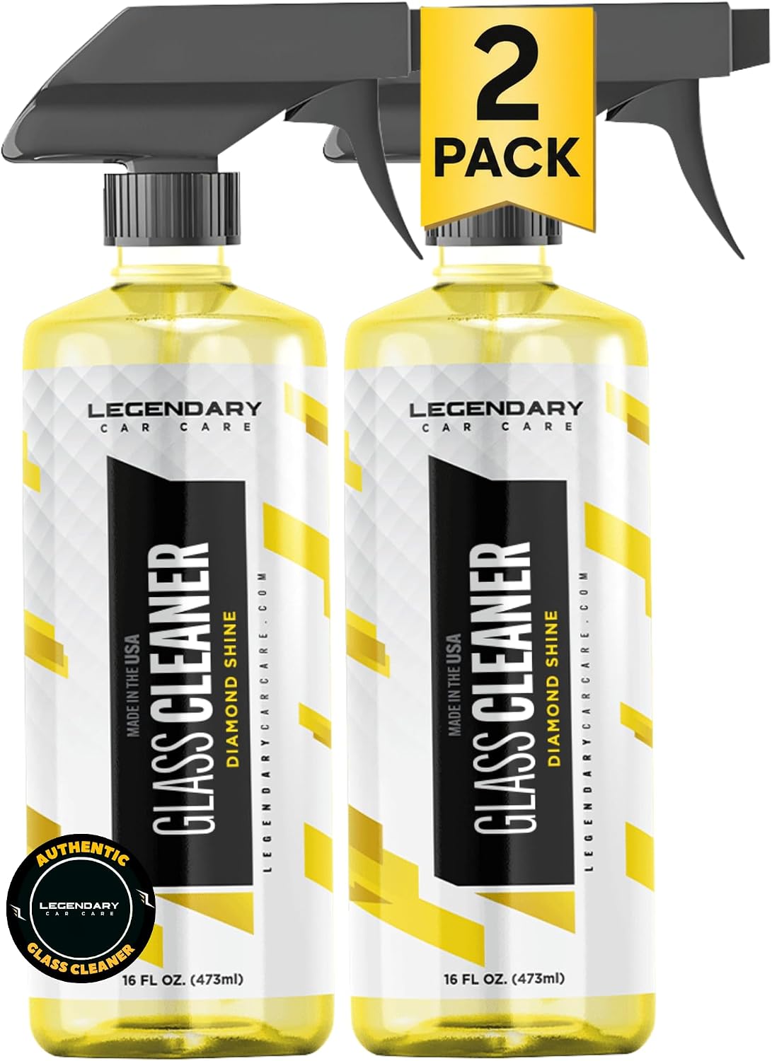 Legendary Glass Cleaner 16oz - Auto Window Cleaner Spray
